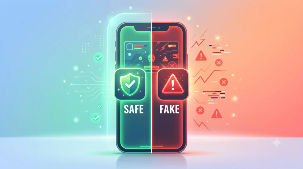 Real vs fake earning games