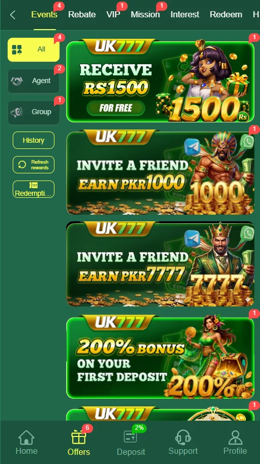 UK777 Game Bonus