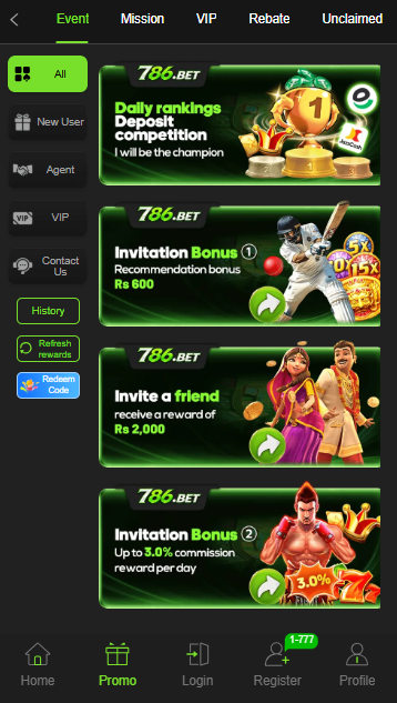 786 BET Game